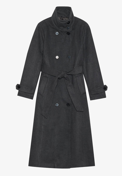 Anna Field Classic Coat - Dark Grey