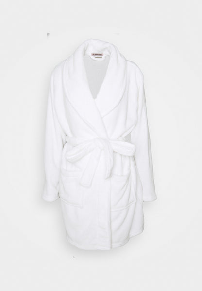 Anna Field Dressing Gown - White