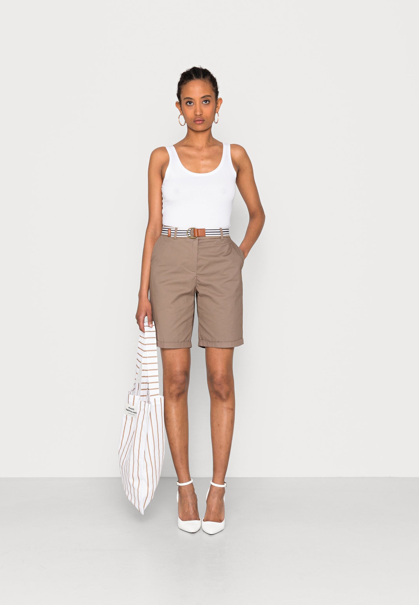 Anna Field Shorts - Taupe