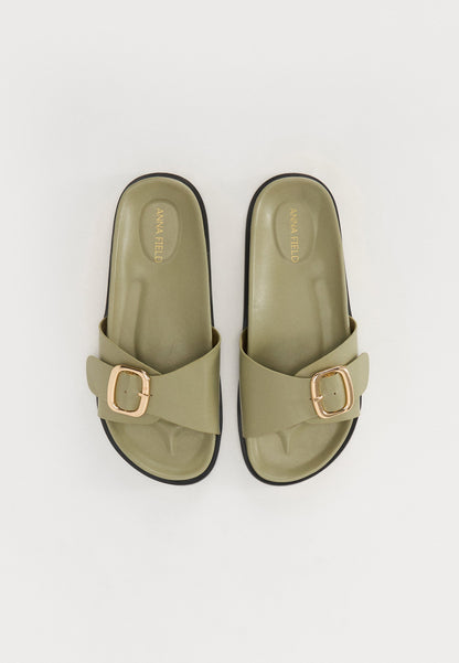 Anna Field GRIMM - Slippers - Green