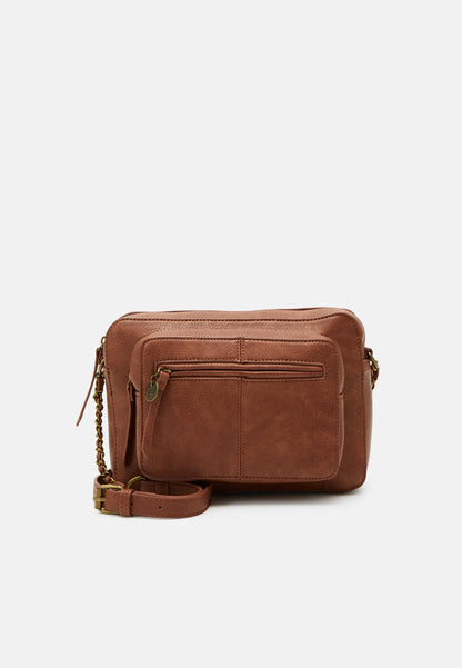 Anna Field Across Body Bag - Cognac