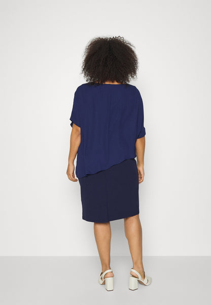  Cocktail Dress / Party Dress - Dark Blue