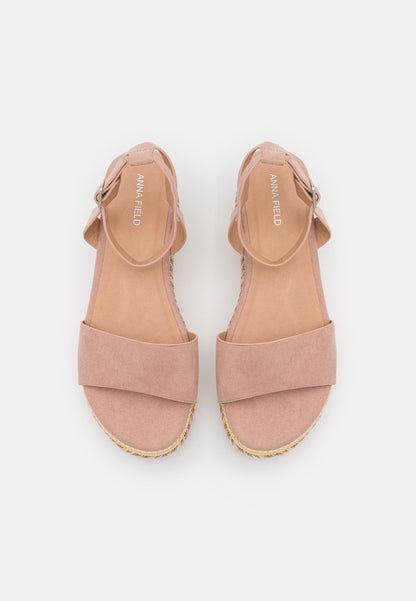 Anna Field Platform Sandals - Light Pink