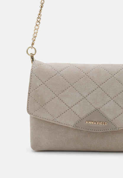 Anna Field Leather - Clutch - Taupe