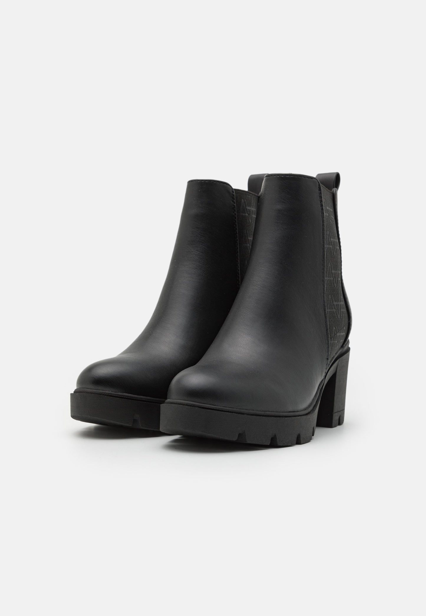 Anna Field Platform Ankle Boots - Black