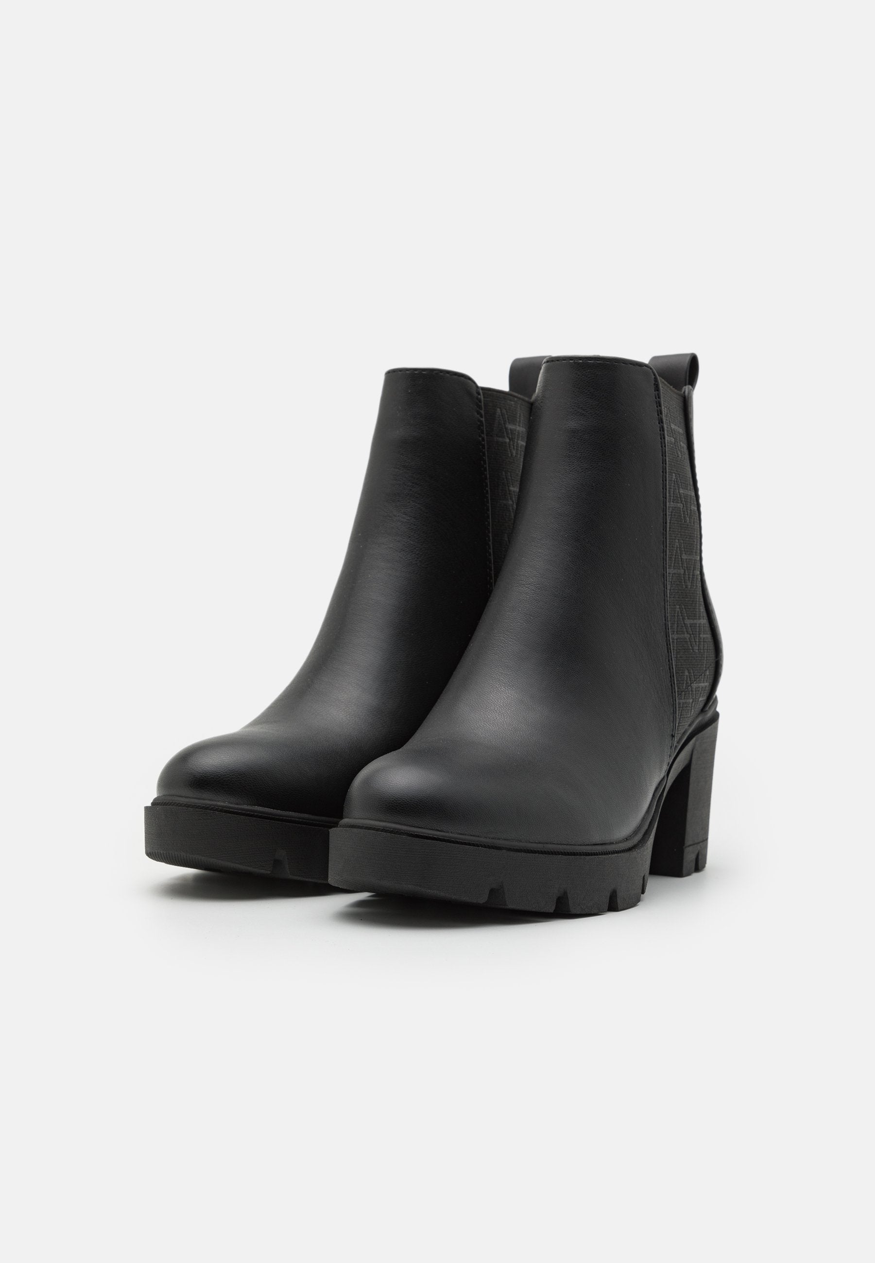 Anna Field Platform Ankle Boots - Black