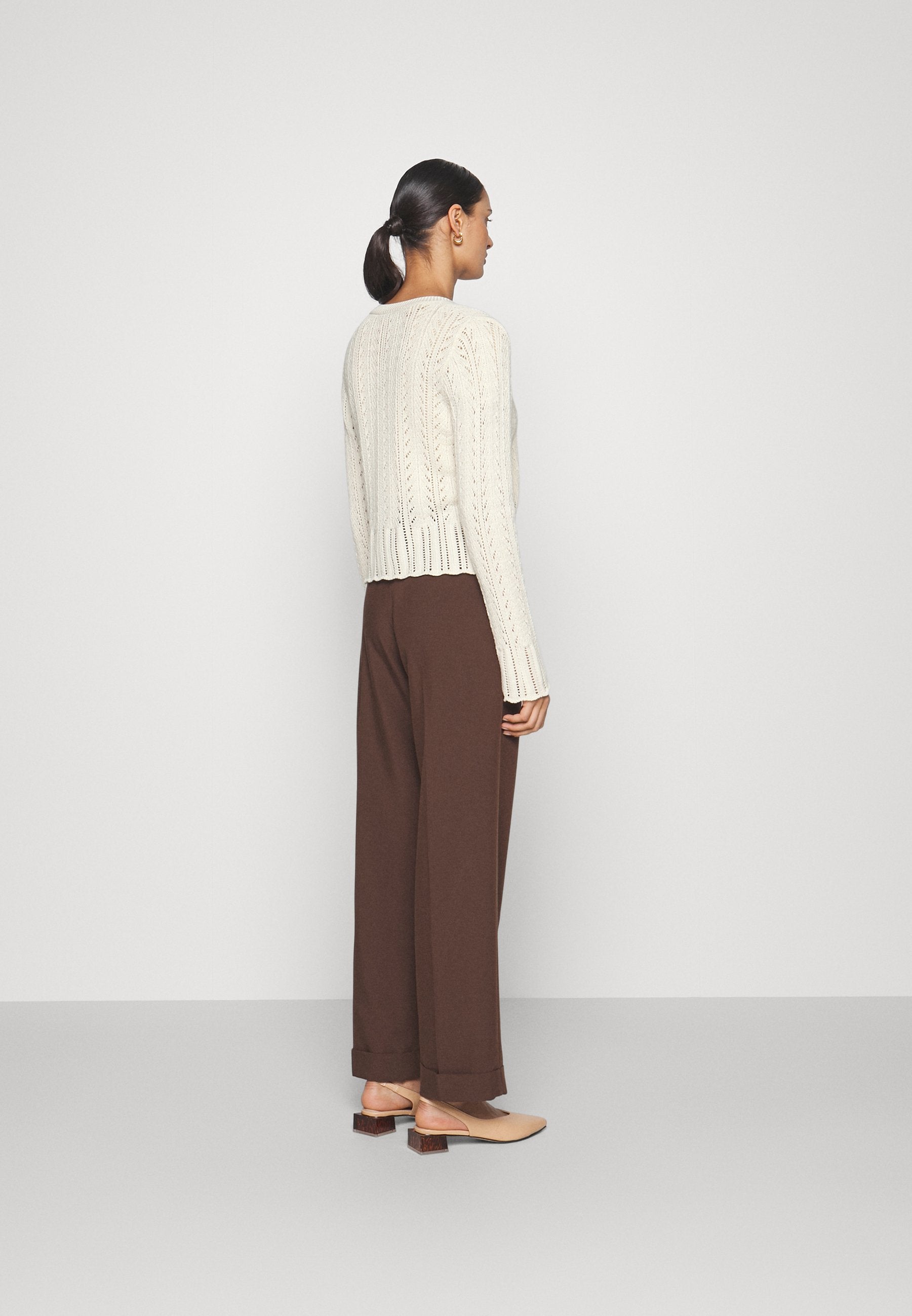 Anna Field Pointelle Bolero - Cardigan