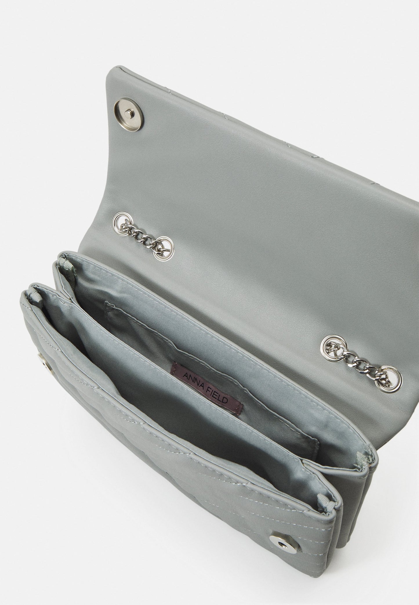 Anna Field Across Body Bag - Blue Grey