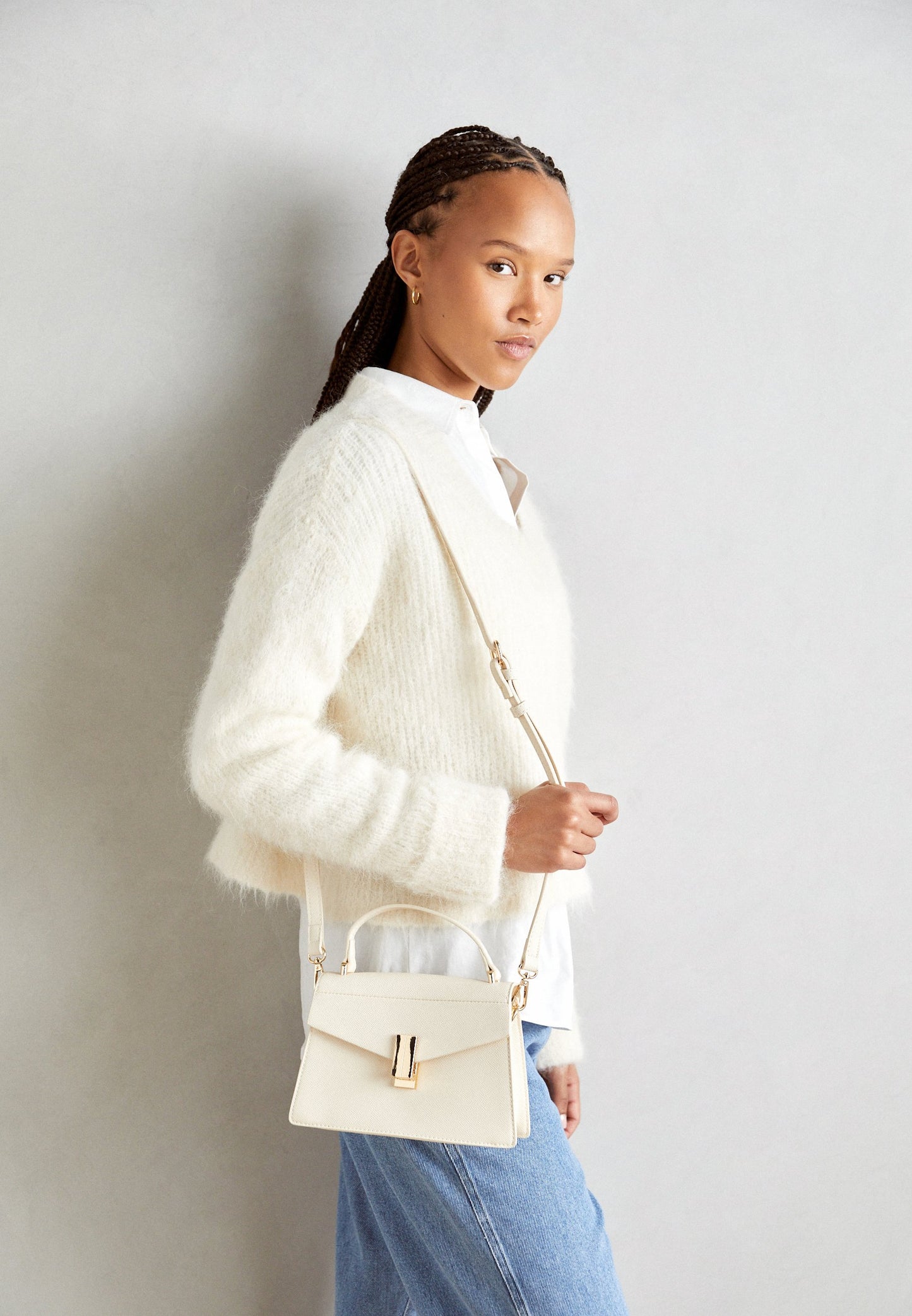 Anna Field Handbag - Off-white