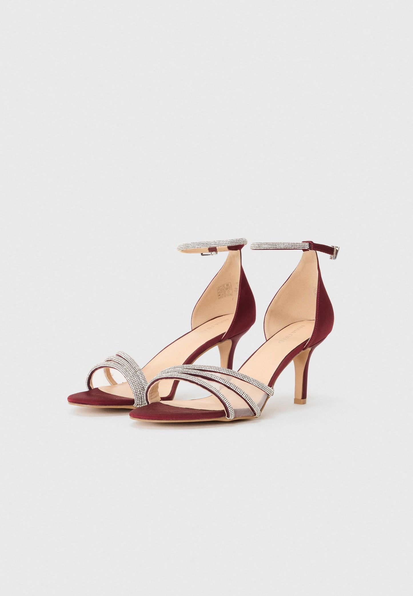 Anna Field Ankle Cuff Sandals - Bordeaux