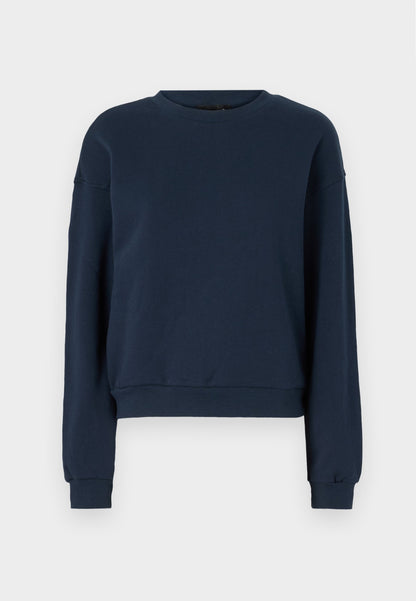 Anna Field BASIC CREW NECK - Sweatshirt - Dark Blue