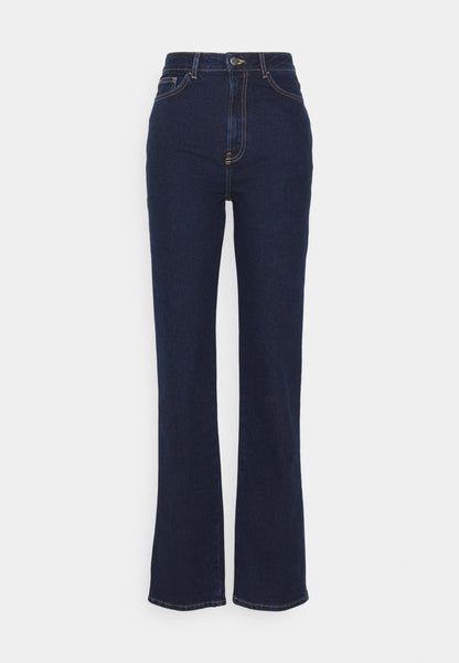  Straight Leg Jeans - Dark Blue Denim