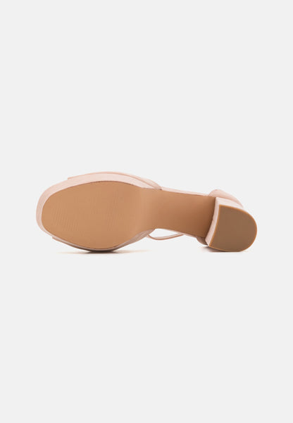 Anna Field Platform Sandals - Light Pink