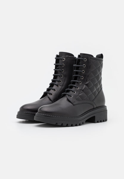 Anna Field Leather - Lace-Up Ankle Boots - Black