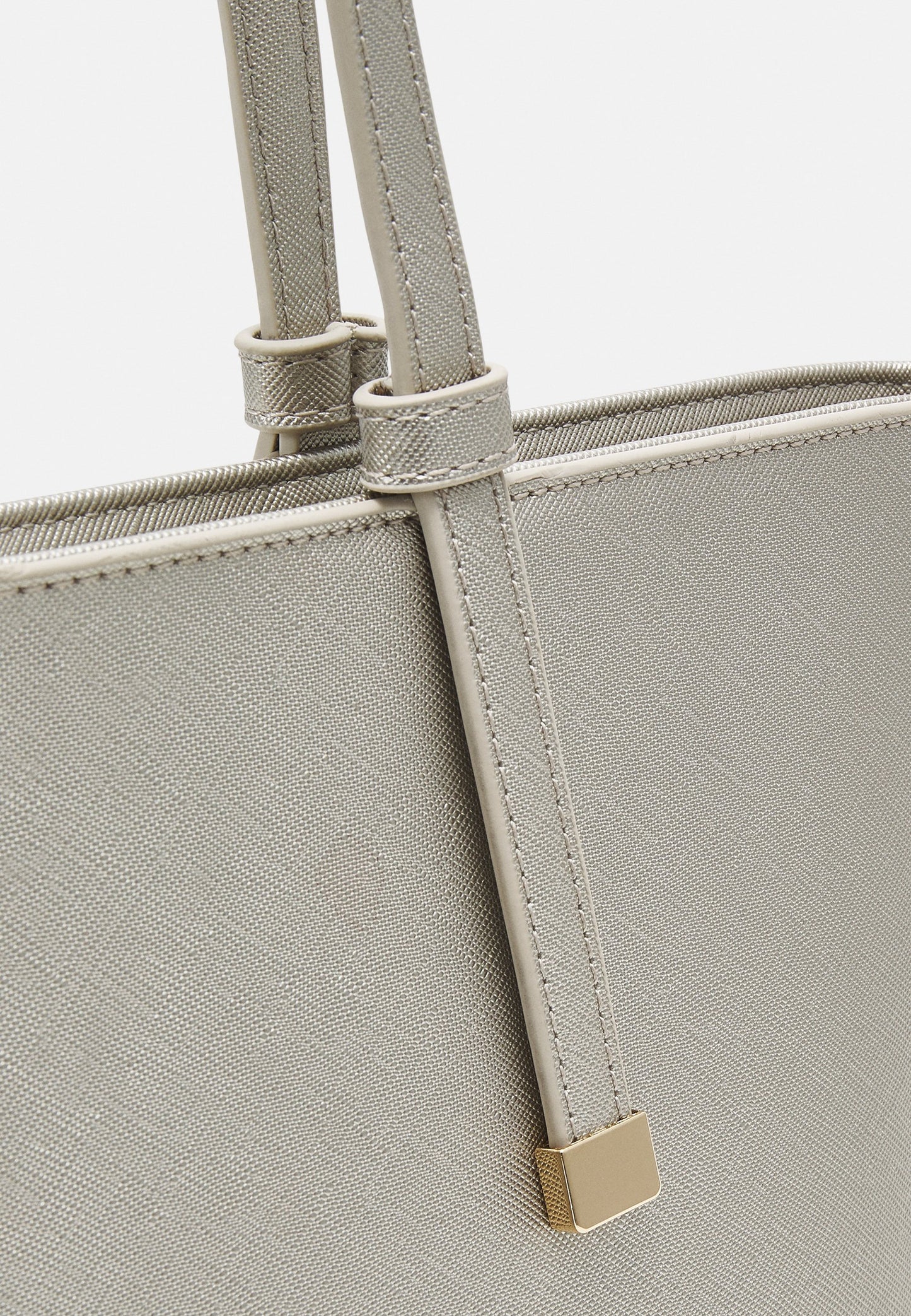 Anna Field Handbag - Silver-Coloured