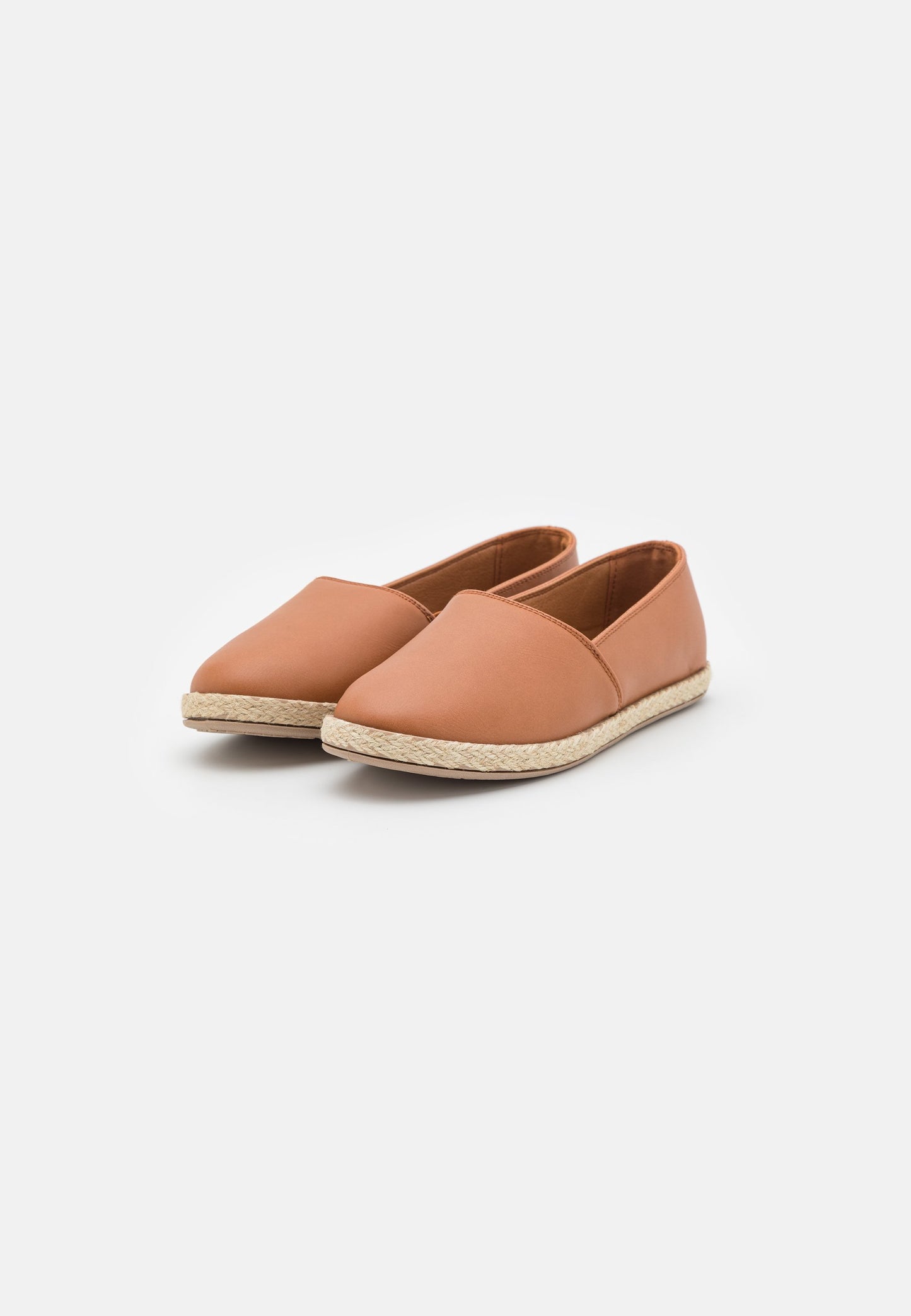 Anna Field Slip-Ons - Cognac