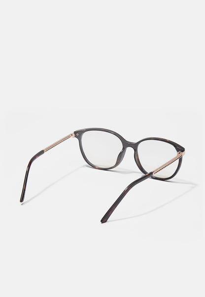 Anna Field Blue Light Glasses - Tortoise/gold-colored