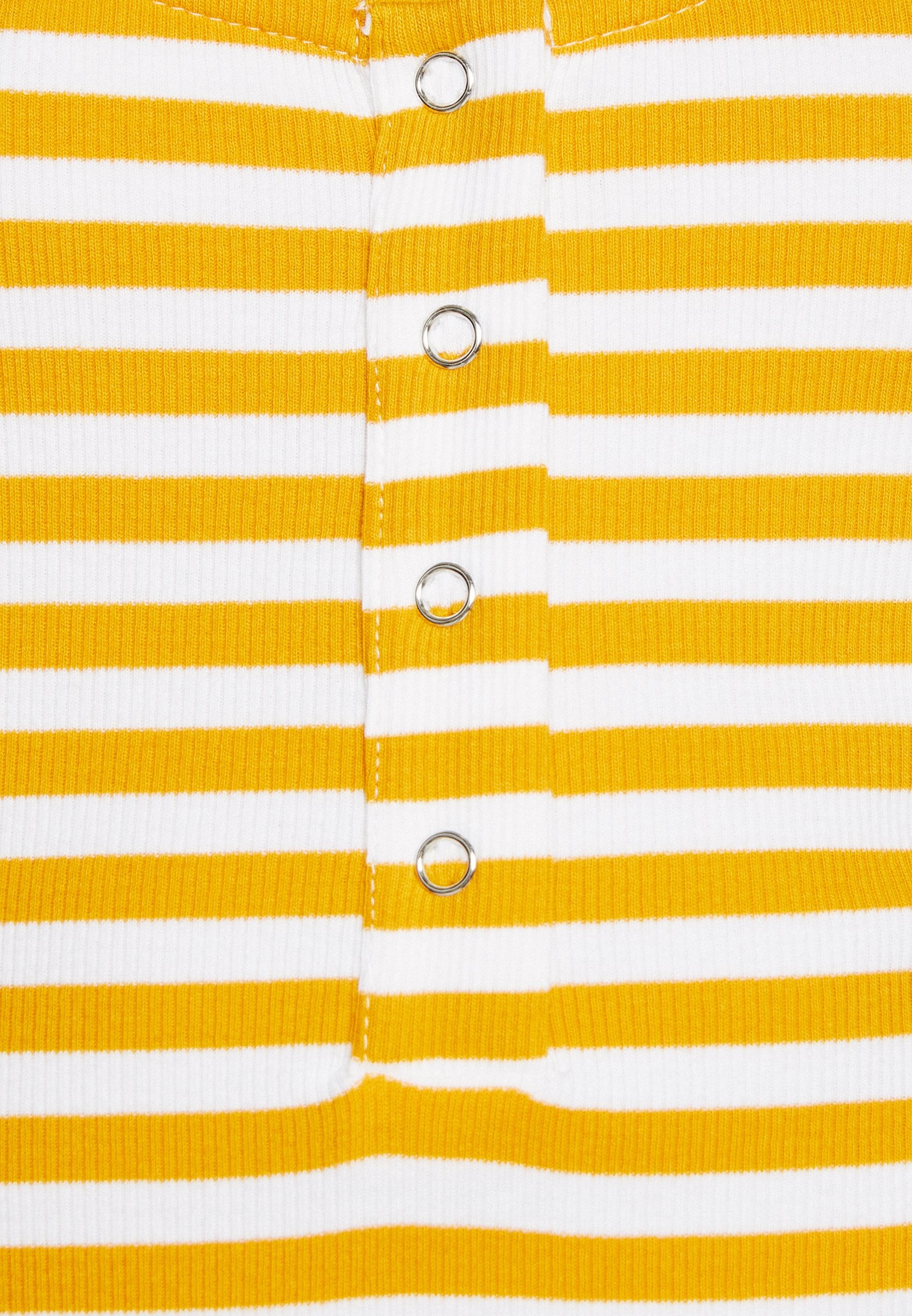 Anna Field Top - White/Yellow