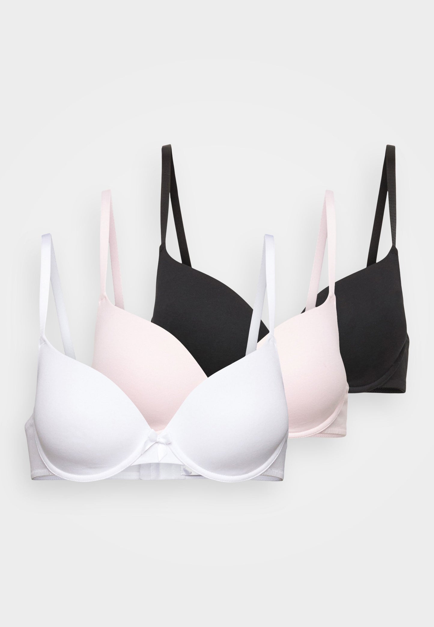 Anna Field 3 PACK - T-shirt Bra - Black/white/blue