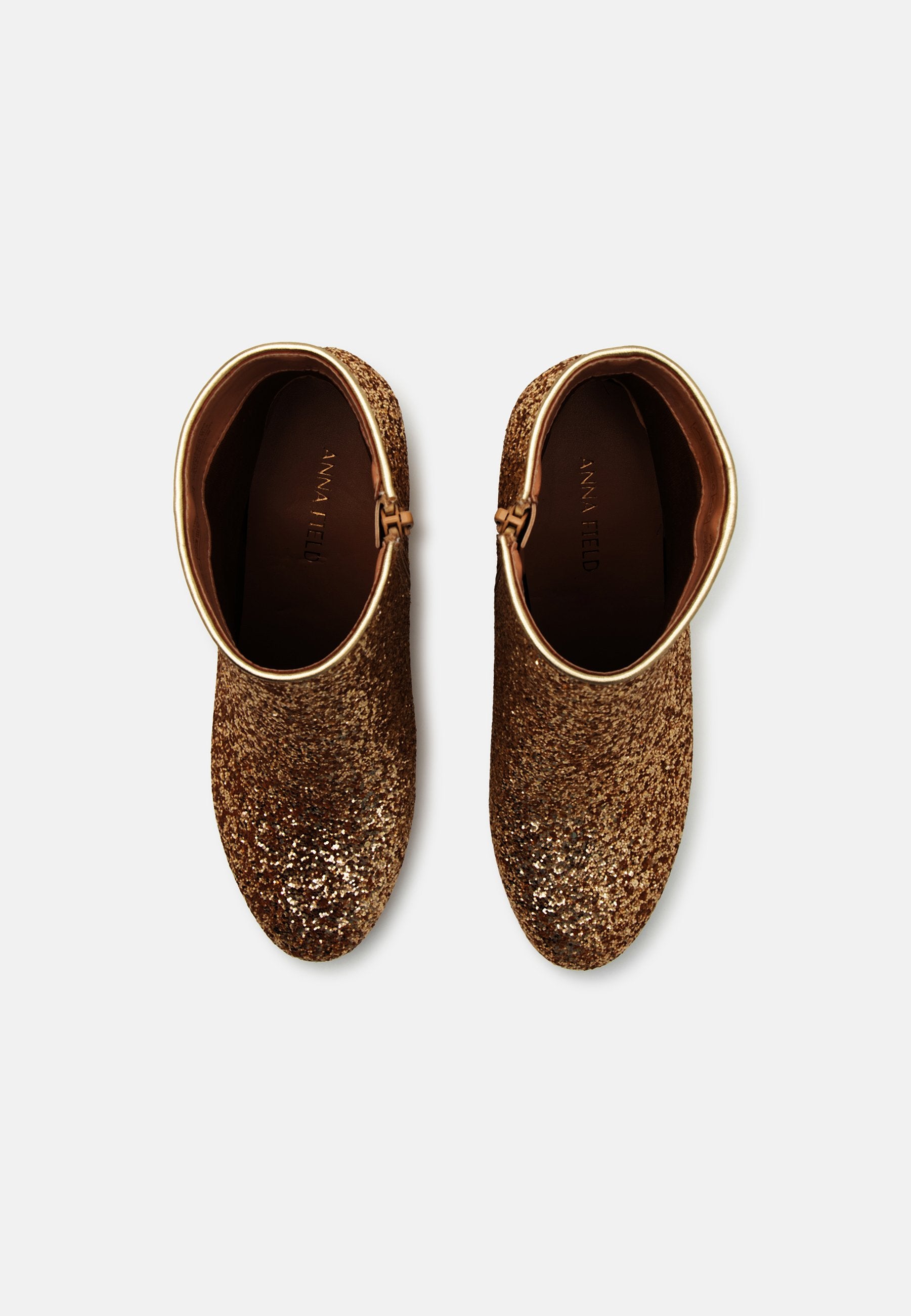 Anna Field Ankle Boots - Gold