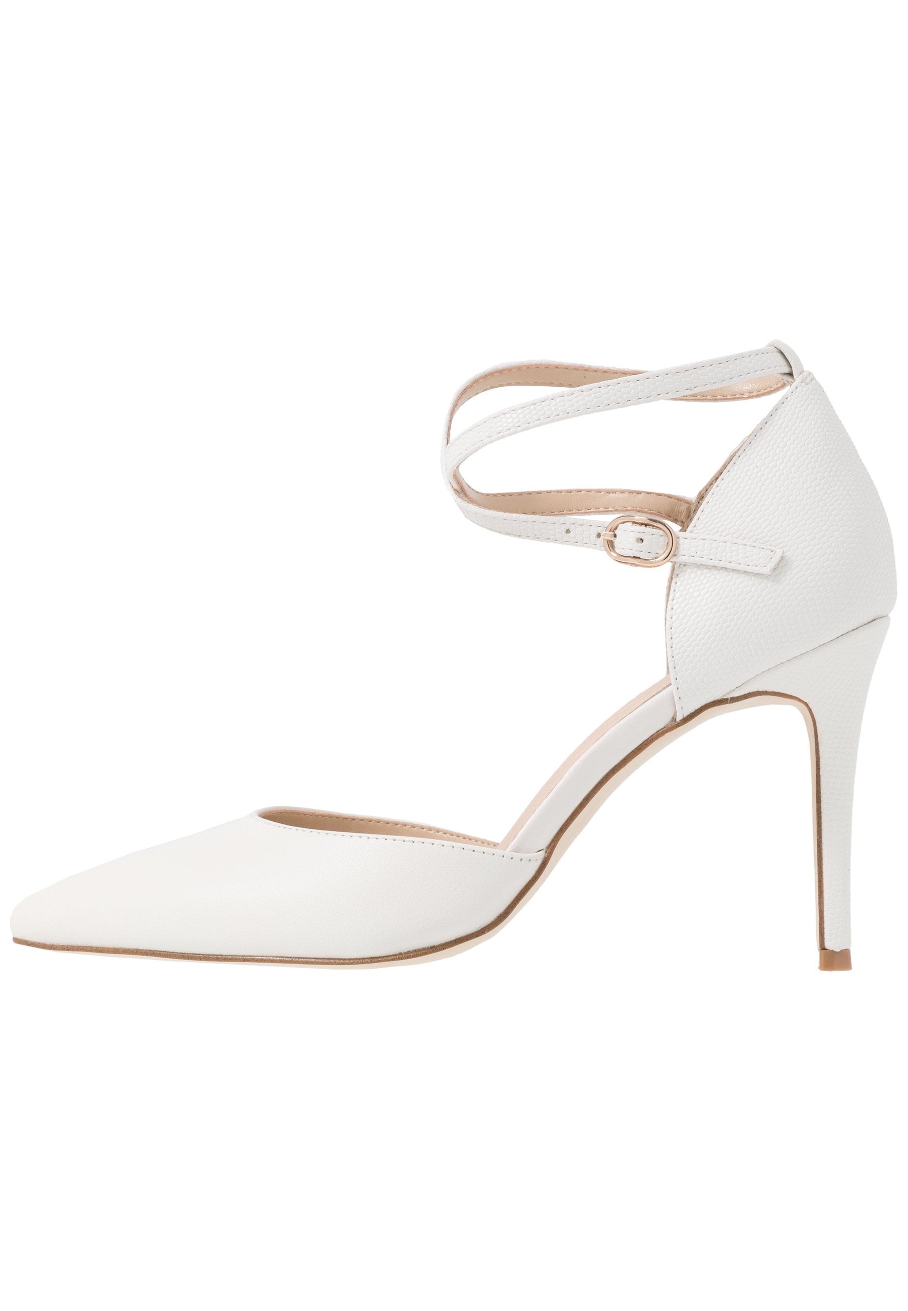 Anna Field Leather Pumps - High Heels - White