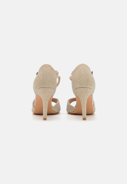 Anna Field High Heeled Sandals - Gold