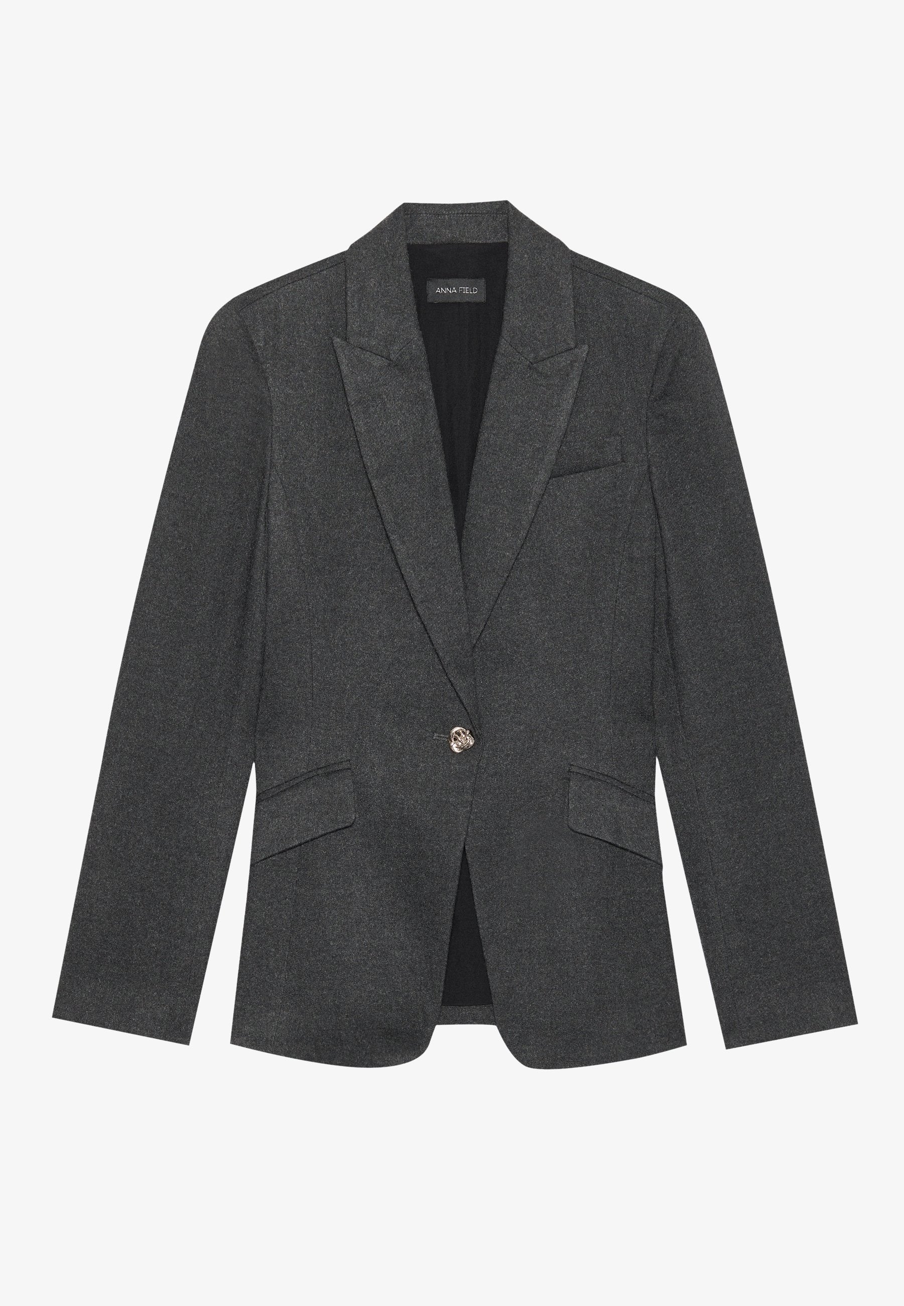 Anna Field Blazer - Grey