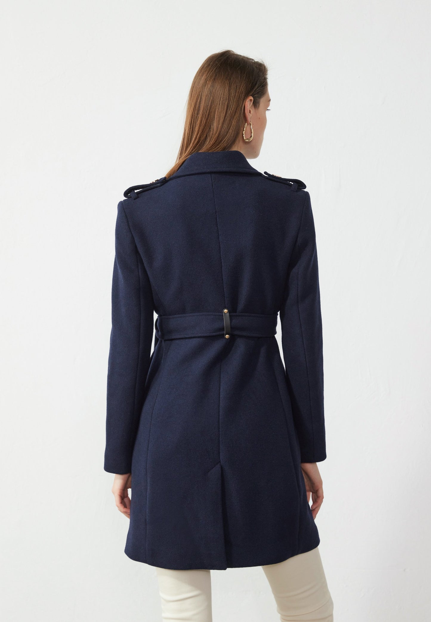 Anna Field Trenchcoat - Dark Blue