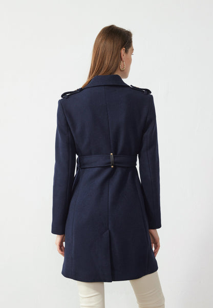 Anna Field Trenchcoat - Dark Blue