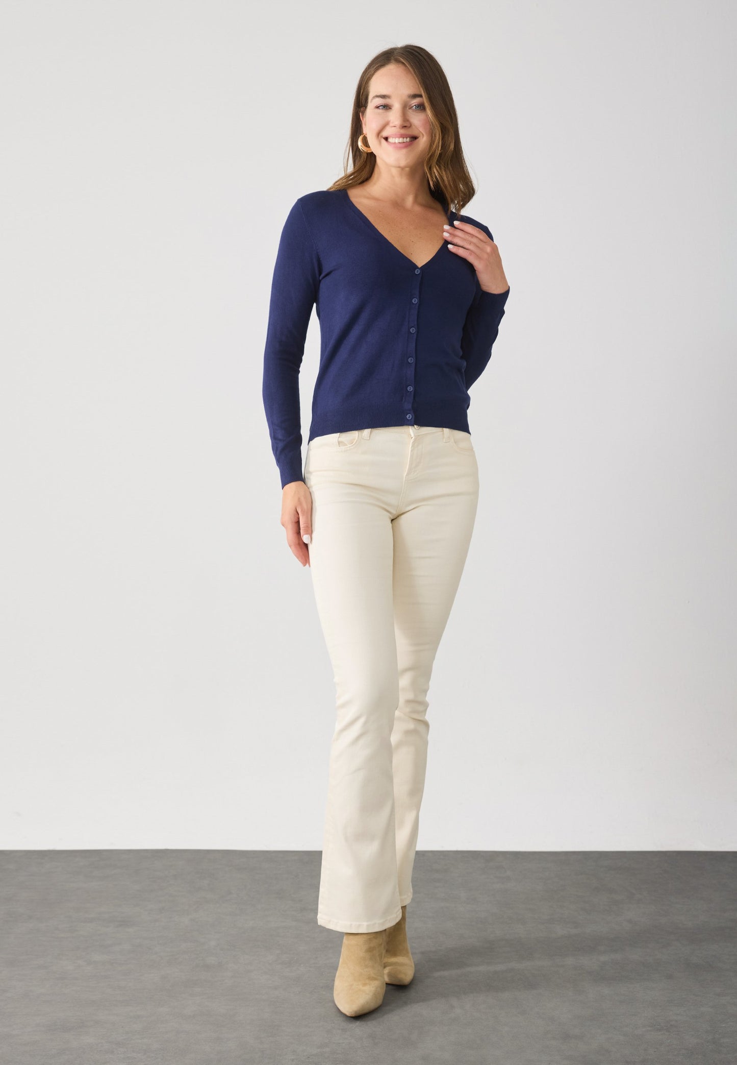 Anna Field Cardigan - Dark Blue