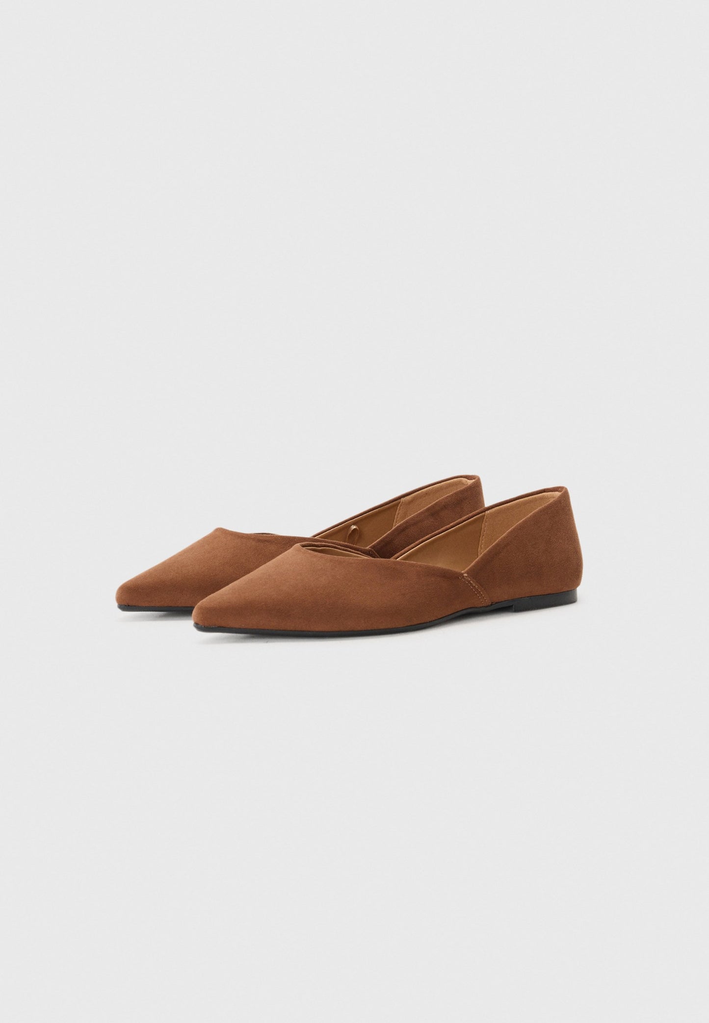 Anna Field Ballet Pumps - Dark Brown