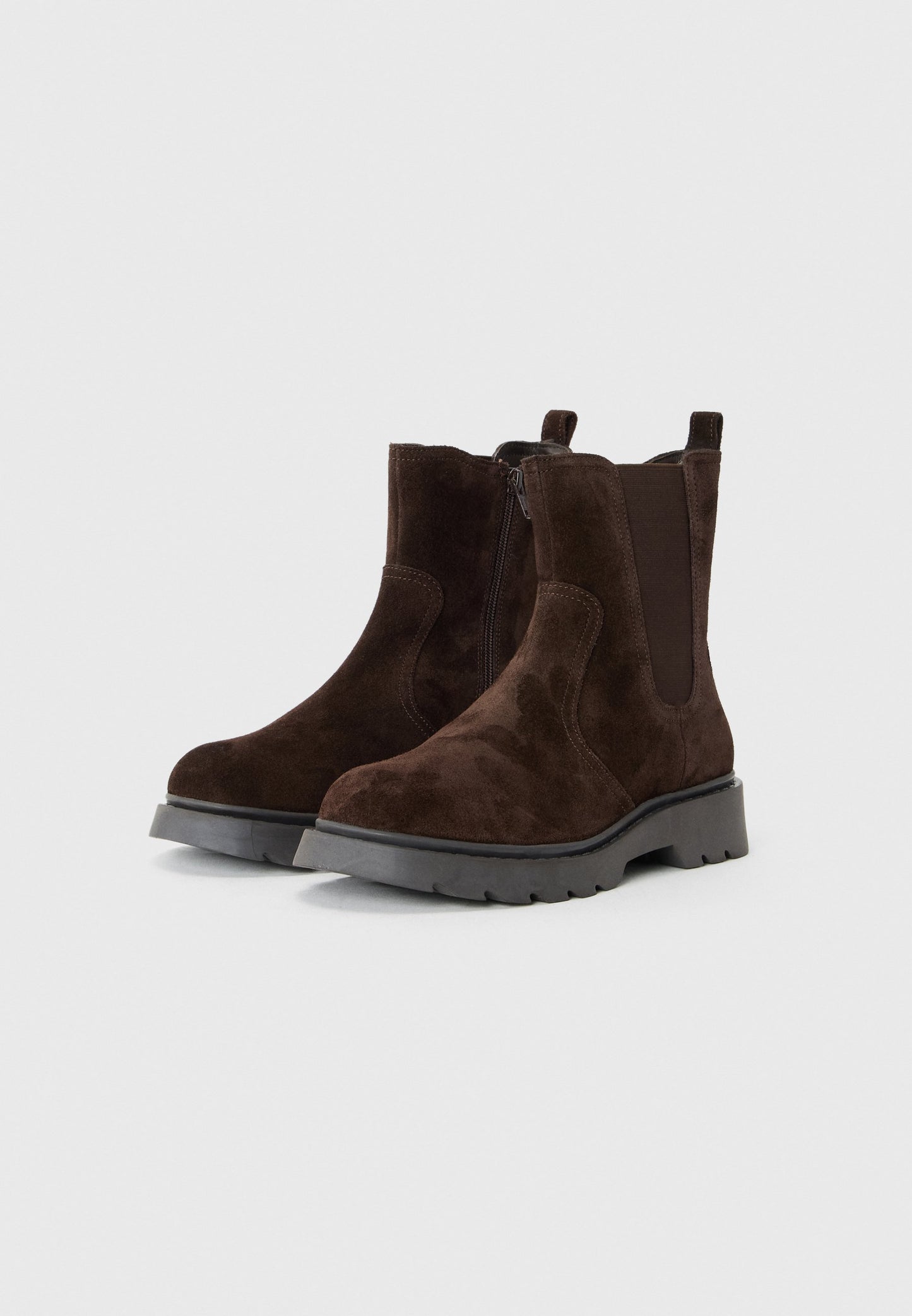 Anna Field LEATHER - Ankle Boots - Dark Brown