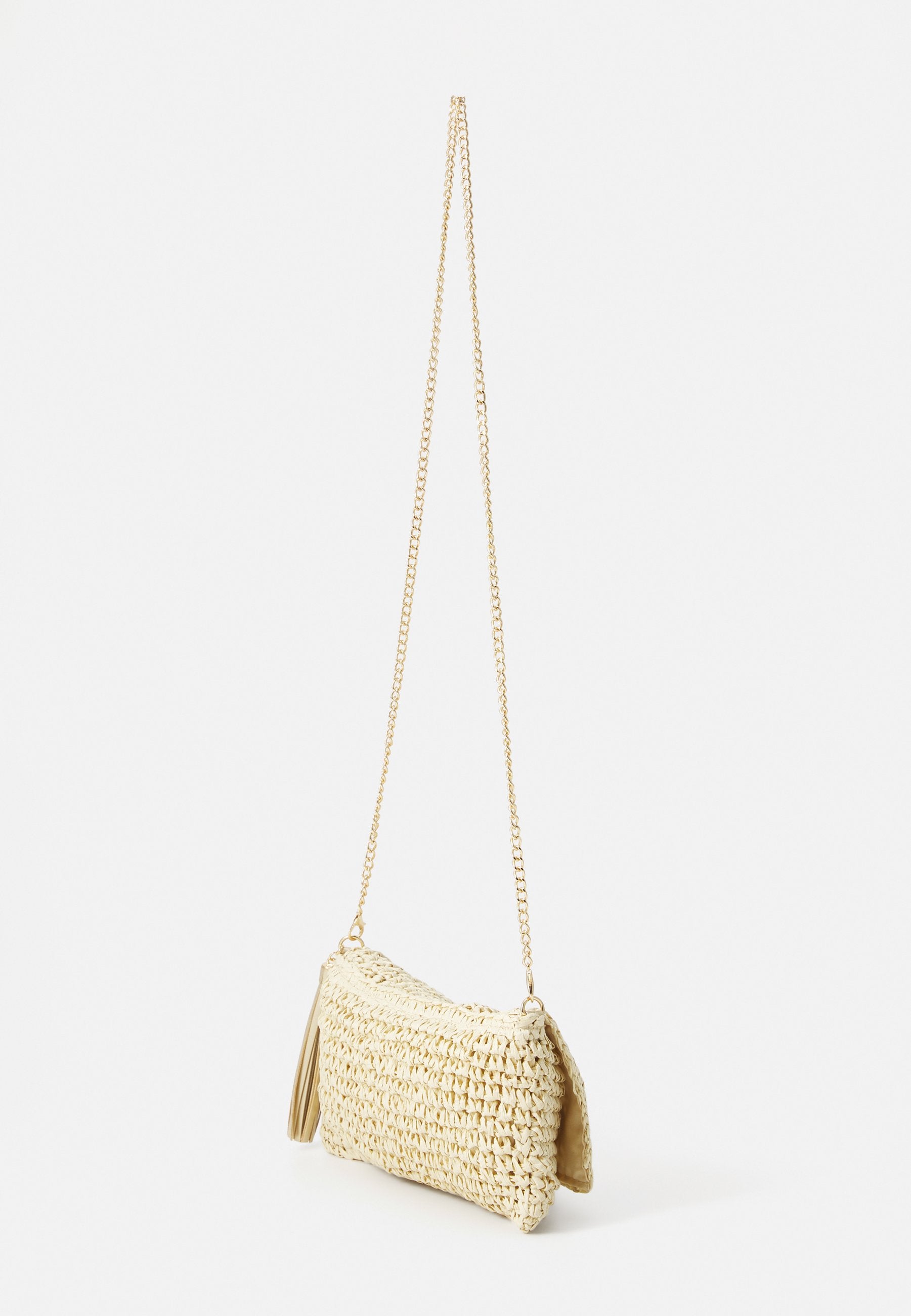 Anna Field Clutch - Straw