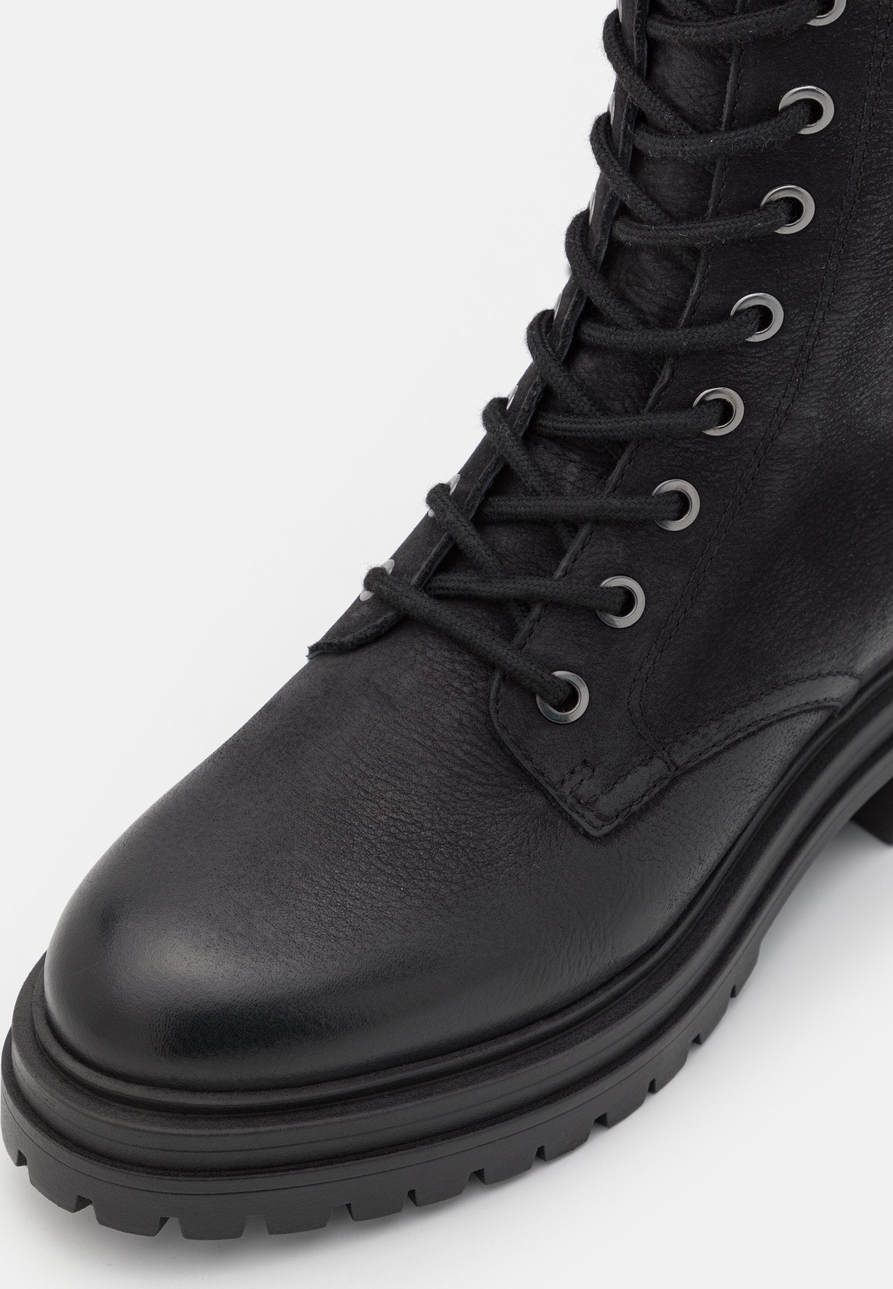 Anna Field Leather - Lace-Up Boots - Black