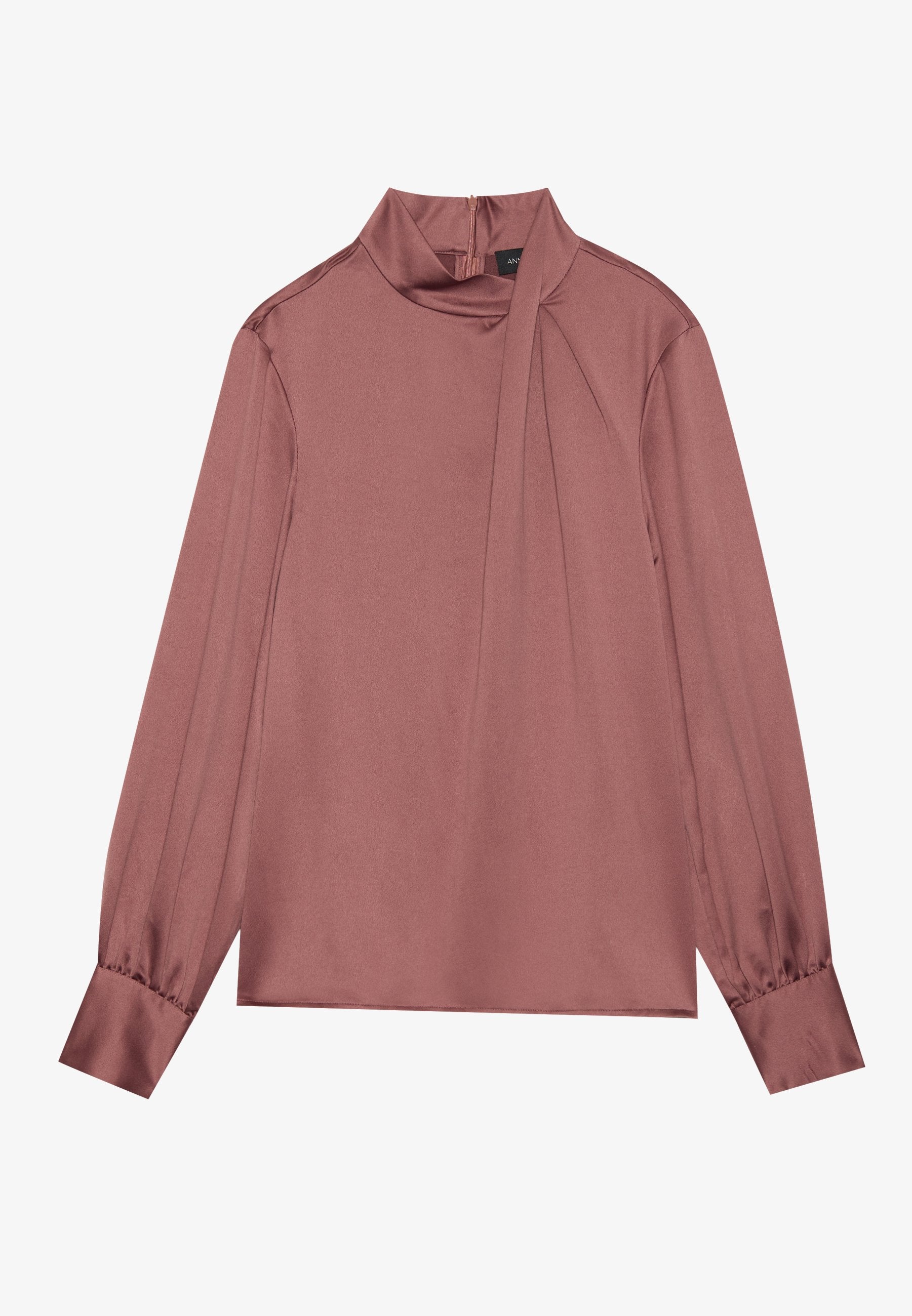 Anna Field Blouse - Grape