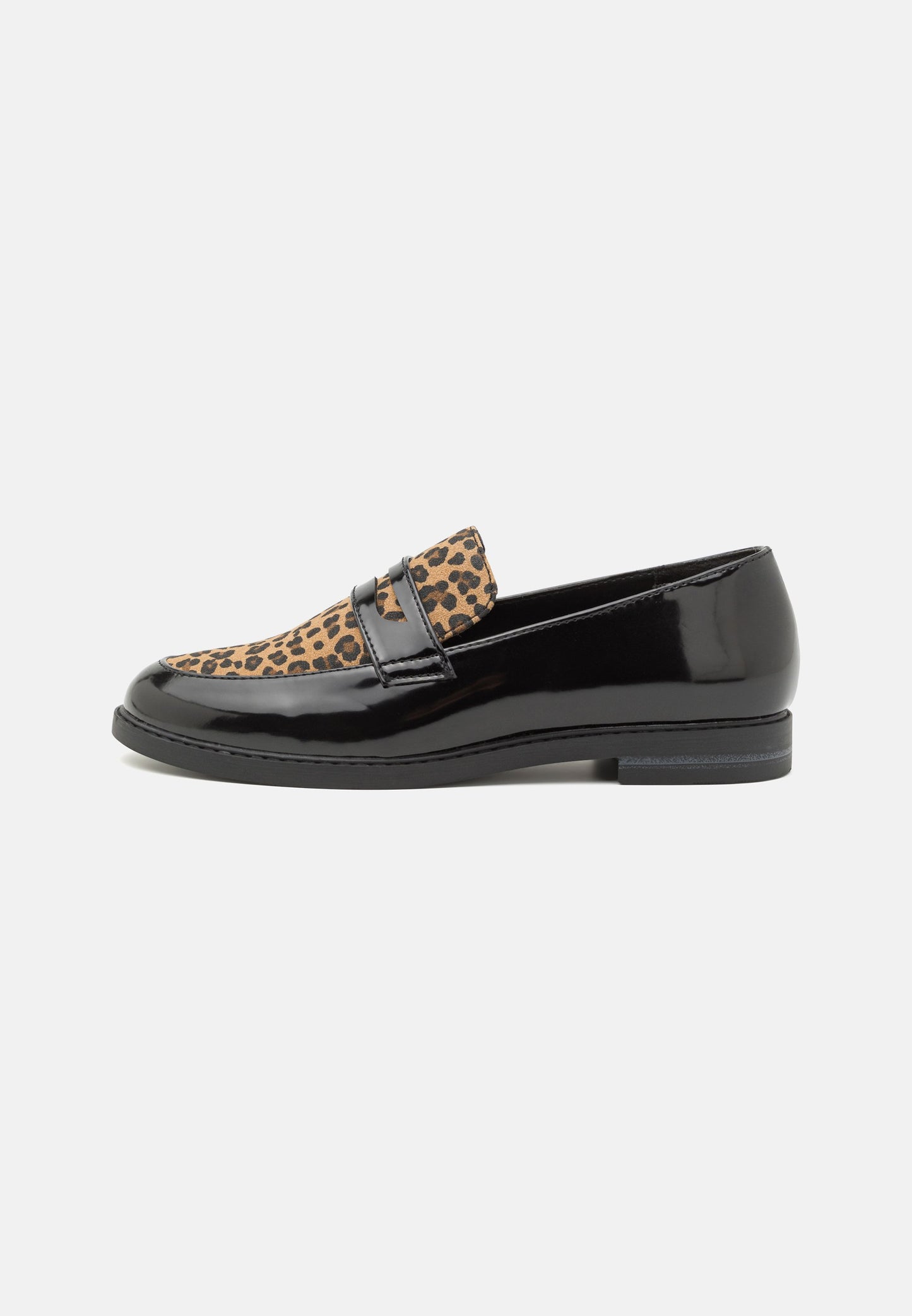 Anna Field Slip-ons - Black/brown/cognac