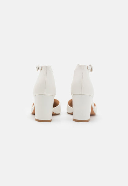 Anna Field Leather - Classic Heels - White