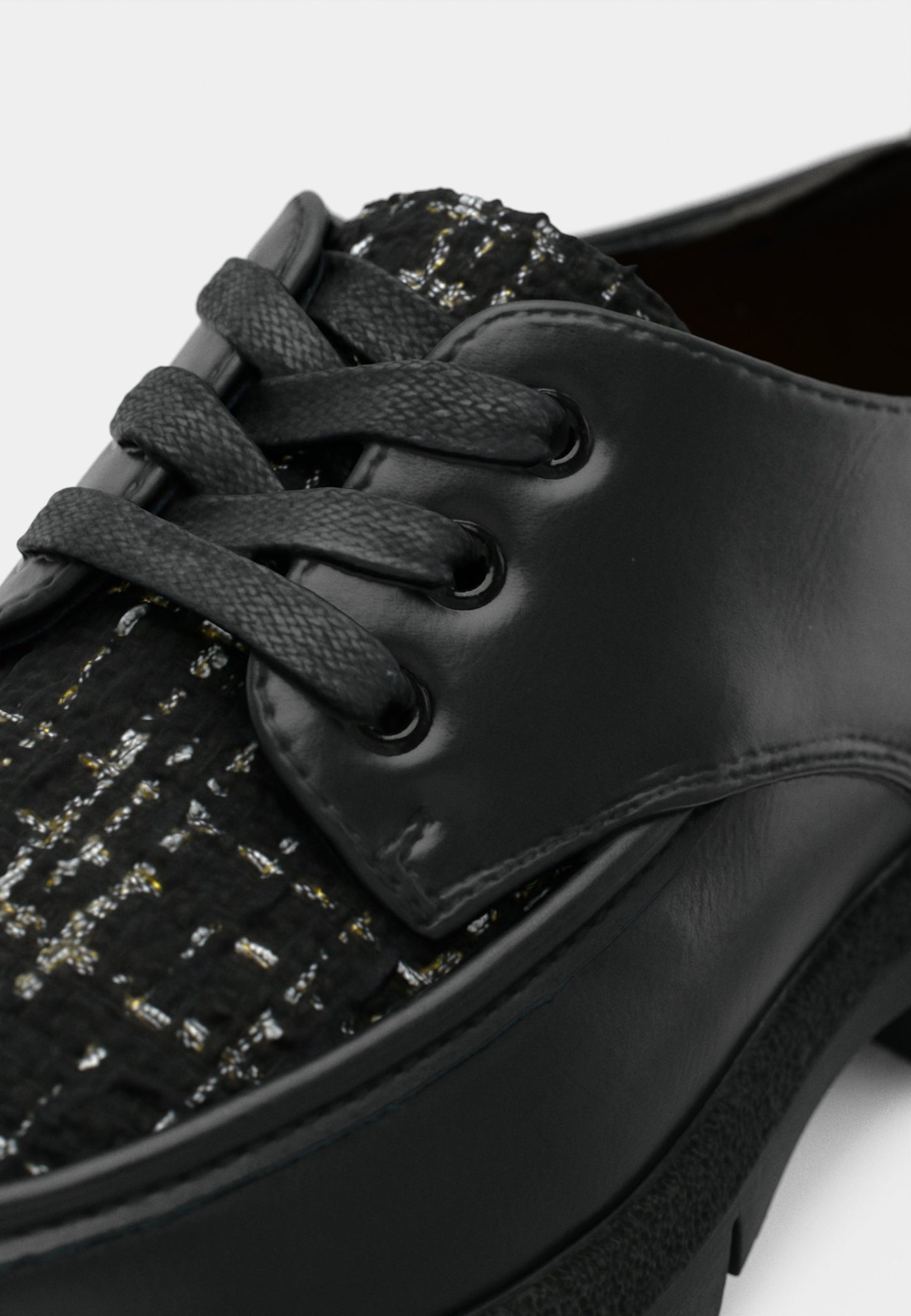  Lace-ups - Black/gold-coloured