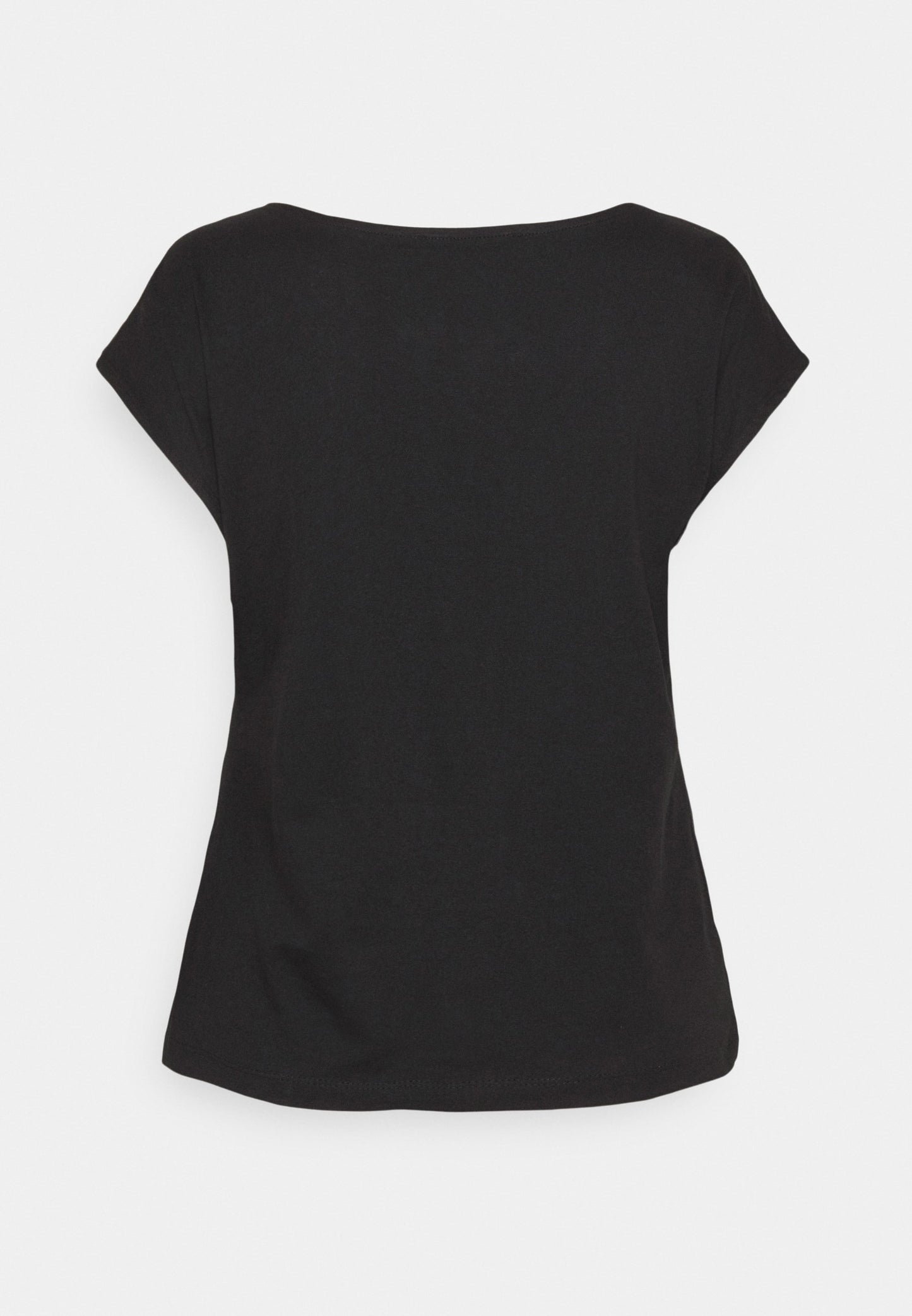 Anna Field Basic V Neck Drop Shoulder 2 Pack- Basic T-Shirt - Black