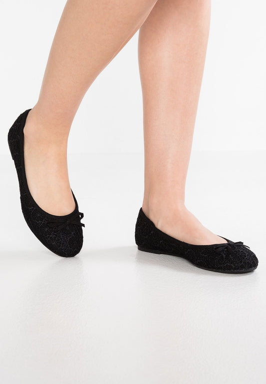 Anna Field Ballet Pumps - Black