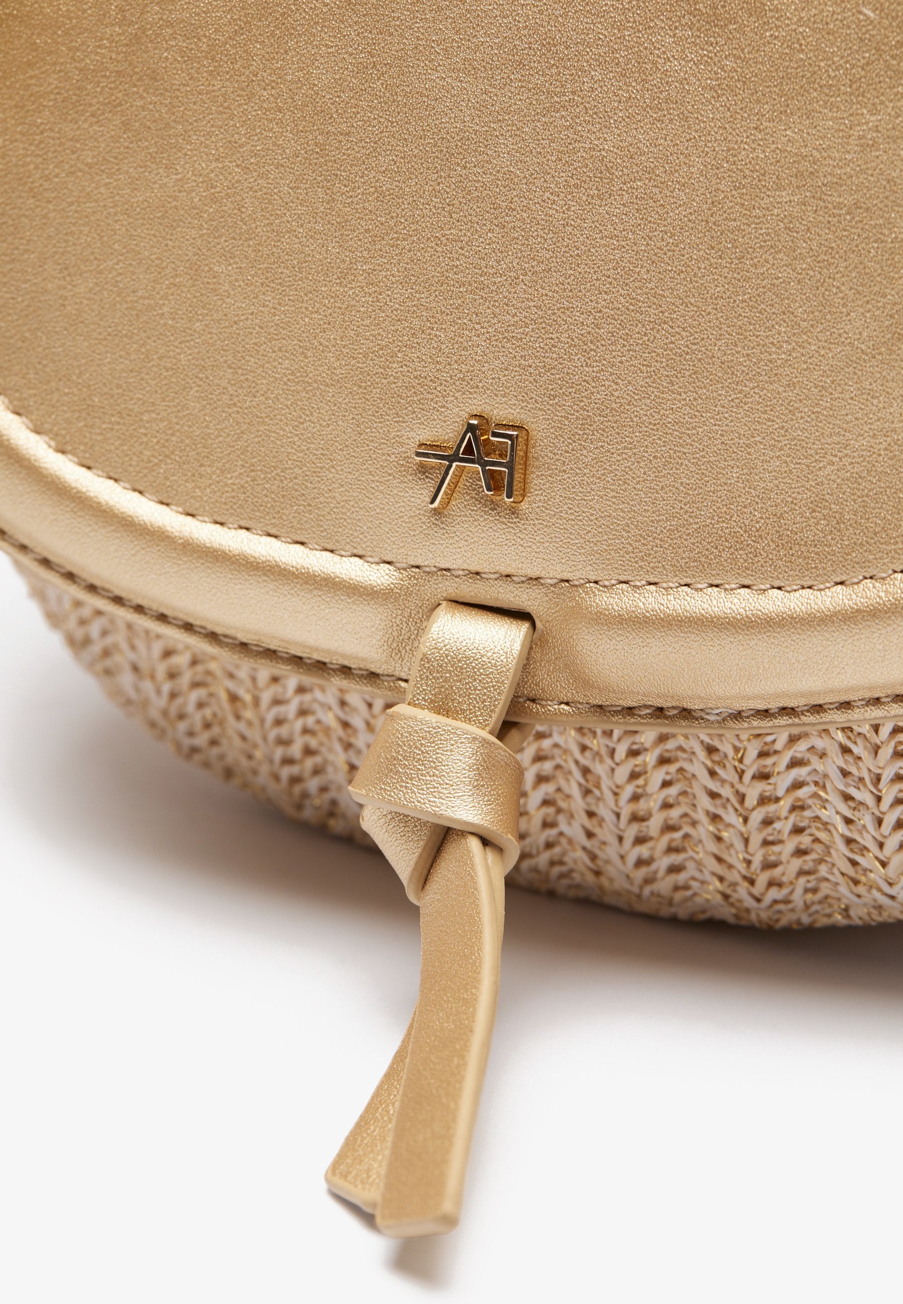 Anna Field Cross Body Bag - Beige/gold-colored