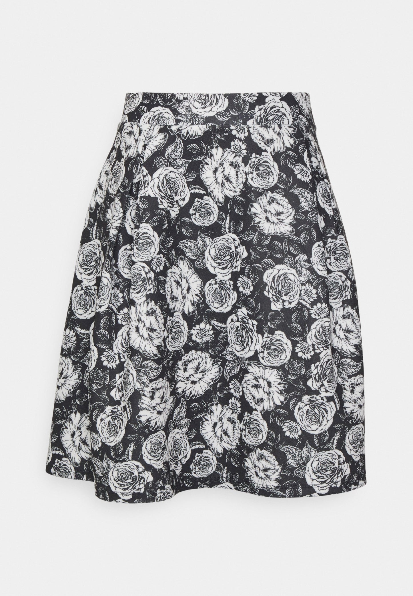  A-Line Skirt - Black/White