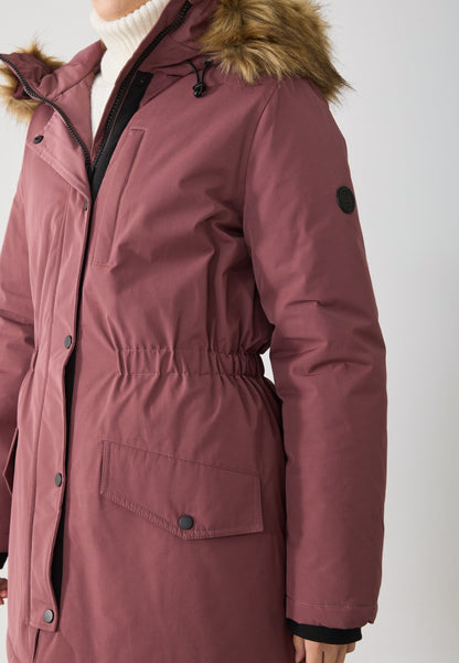 Anna Field Parka - Light Red