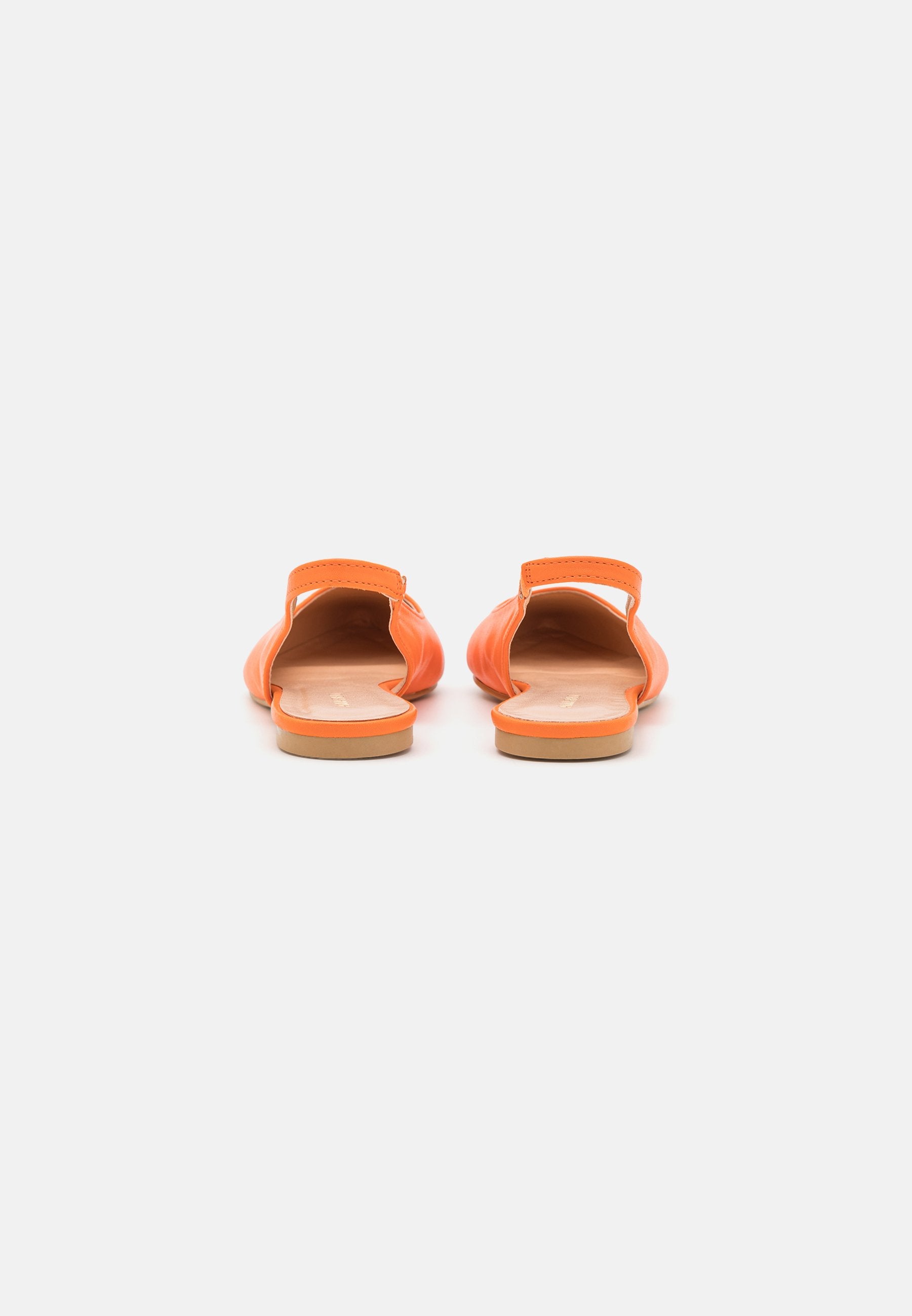 Anna Field Slingback Ballet Pumps - Orange
