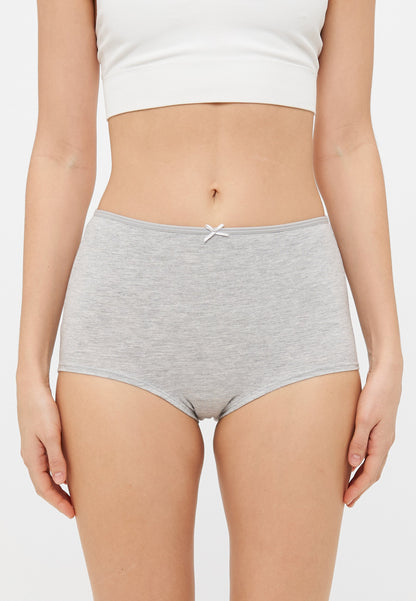 Anna Field 5 PACK - Briefs - Black/grey Marl/pink/taupe/white