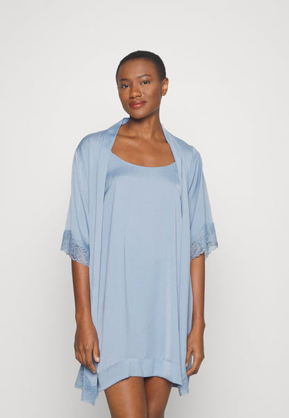 Anna Field Nightie - Light Blue