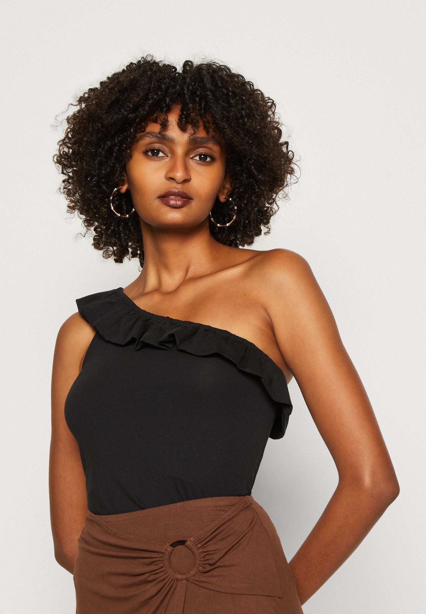 Anna Field Top - Black