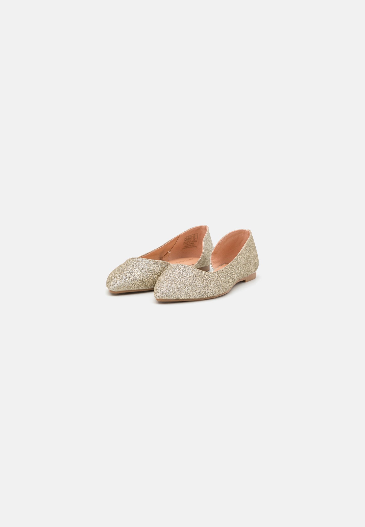 Anna Field Ballet Pumps - Gold