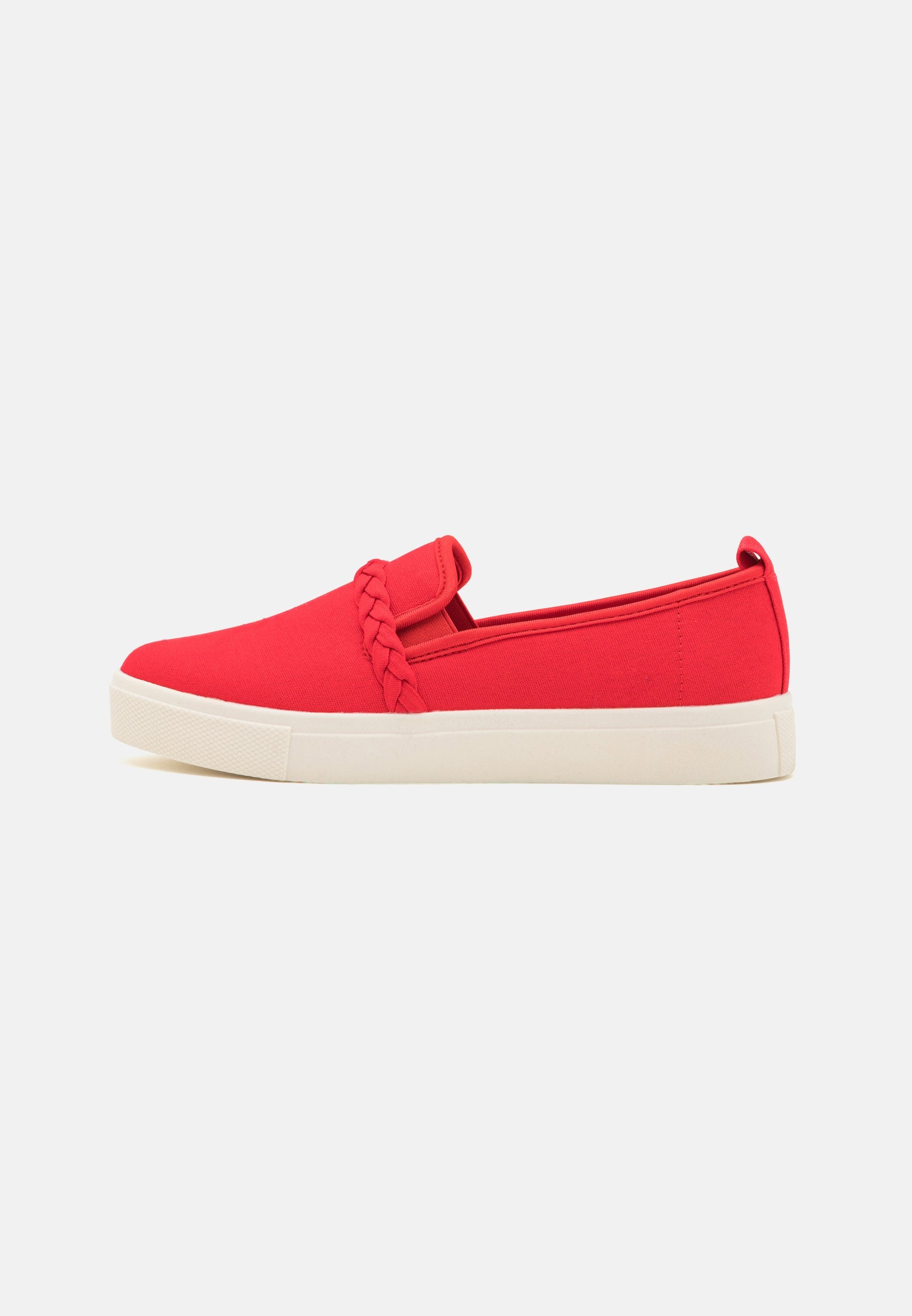 Anna Field Slip-Ons - Red