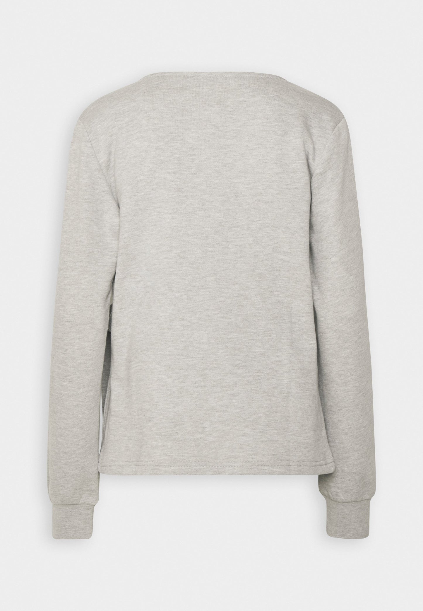 Anna Field Zip-Up Sweatshirt - Mottled Light Grey